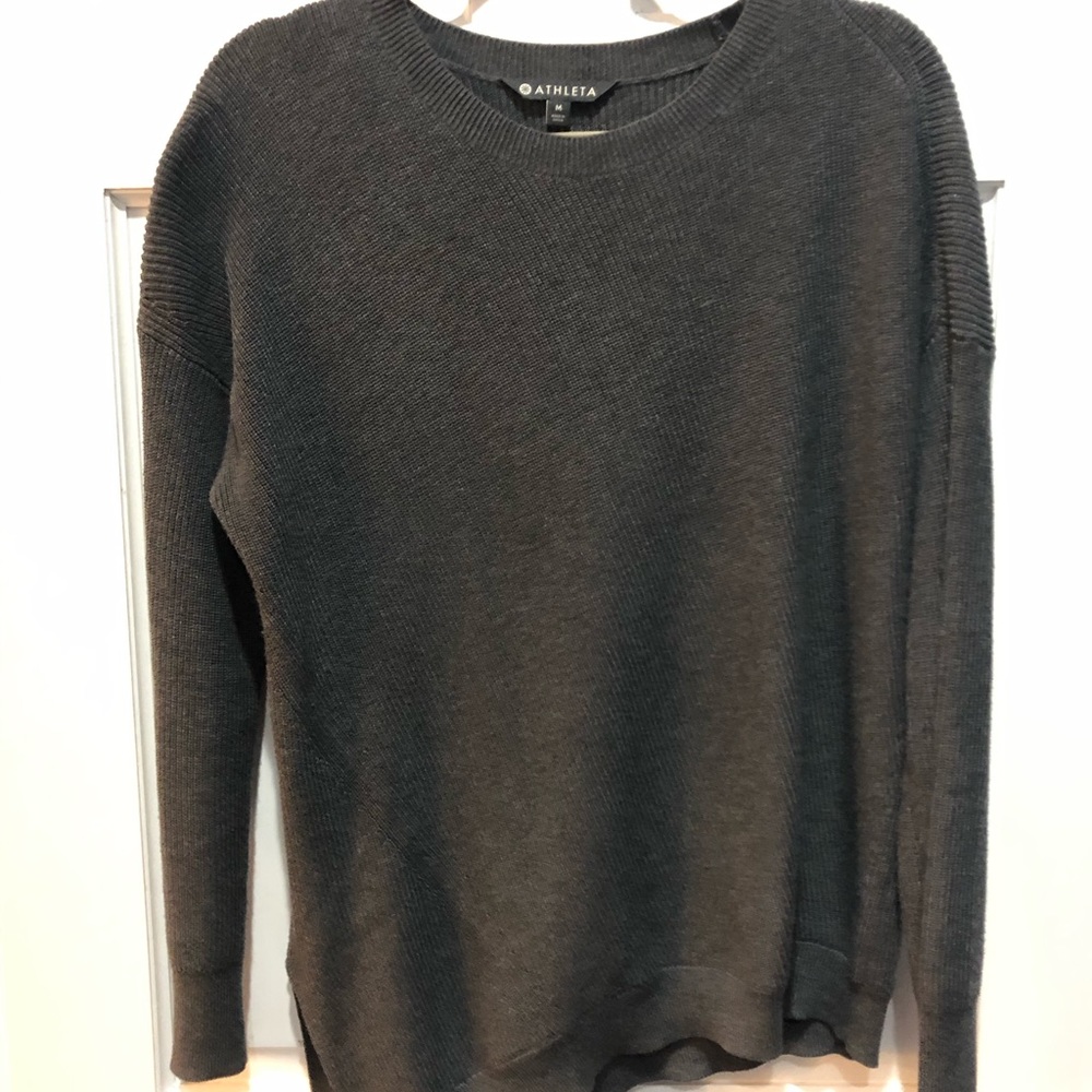 Athleta asymmetrical hem sweater